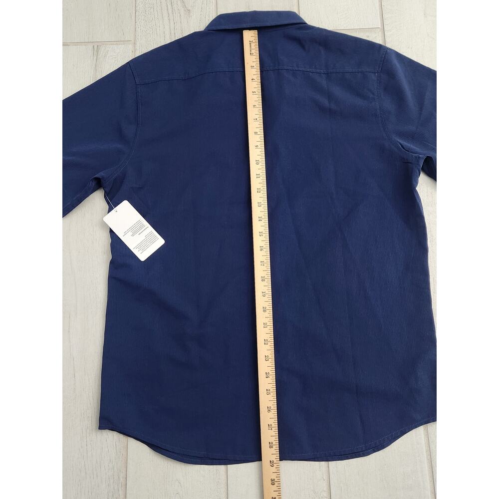 Marmot Mountain Works Aerobra SS Button Up Shirt MEDIUM Quick Dry Camp Fish Hike - Picture 8 of 9
